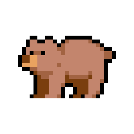 像素熊老师 | Pixel Bear Teacher – 像素画，像素画生成器，图片转像素画 ｜ pixel art, pixel art maker, pixel art generator