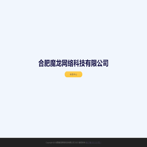 合肥魔龙网络科技有限公司