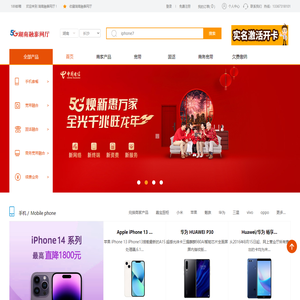 湖南电信网上营业厅_湖南电信宽带,宽带融合,手机套餐,企业光纤,网上办理_湖南电信业务融泰网厅