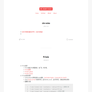 Mr Zhang's Blog