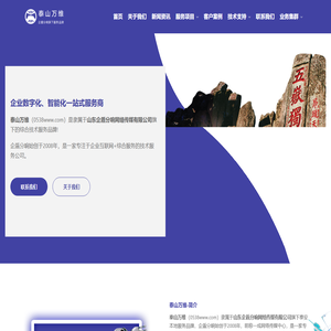 泰山万维-泰安网站建设-小程序APP开发-泰安网络推广公司