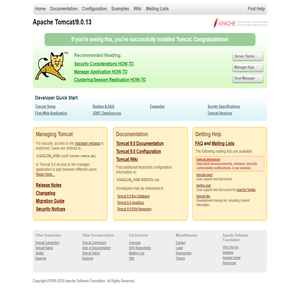 Apache Tomcat/9.0.13