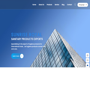 SUNRISE ROYAL-Sanitary product export manufacturer