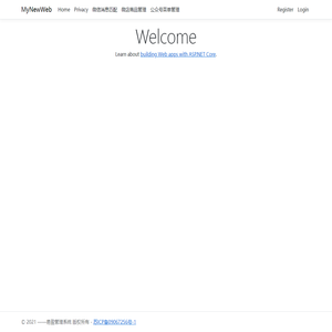 Home Page - MyNewWeb