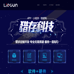 专业APP、小程序、物联网外包开发公司_首页_猎存科技