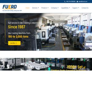 Aluminum Die Casting Molds & Parts China Manufacturer - FUERD