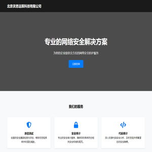 北京灵思远策科技有限公司 - 专业网络安全服务提供商