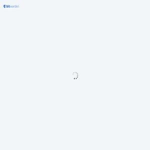 Bitwarden Web vault