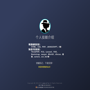 个人技能介绍