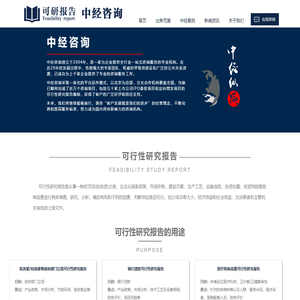 可行性研究报告_可行性分析报告_可研报告-中经咨询