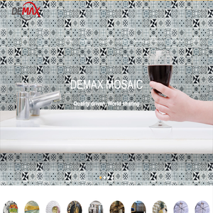 mosaic tile,glass mosaic,glass tile,glass mosaic tile,pool tile,swimming pool tile,ceramic tile_DEMAX