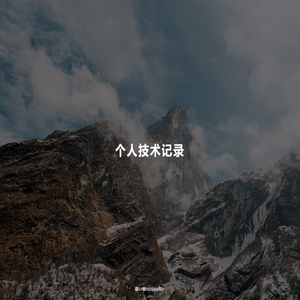 个人技术记录