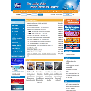 Welcome to China Metal Information Network, Antaike