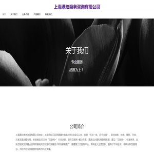 上海港玟商务咨询有限公司