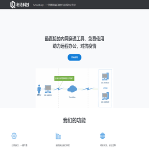 TunnelEasy，一个纯粹的端口映射与在线办公平台！