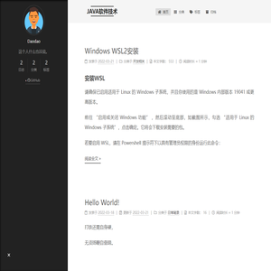 JAVA软件技术