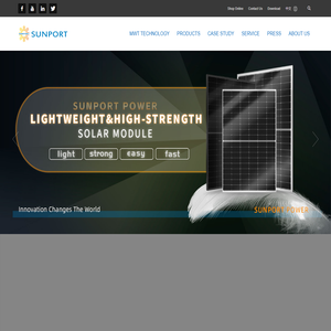 Lightweight & Ultra-light Solar Module | Balcony Solar Module - Sunport Power