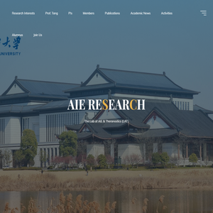 AIE RESEARCH – The Lab of AIE & Theranostics (LAT)