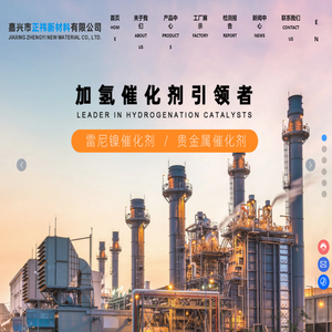 嘉兴市正祎新材料有限公司_致力于加氢催化剂与加氢中间体产品解决方案