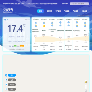 宁波天气-首页
