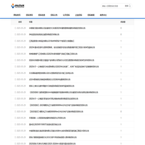 必标招标网-专注招投标行业的b2b信息商务平台