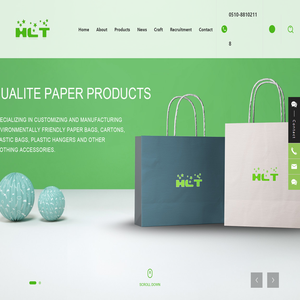 Wuxi Hualite Paper Products Co., Ltd._Eco-friendly paper bag_Carton_Plastic bags_Plastic hangers
