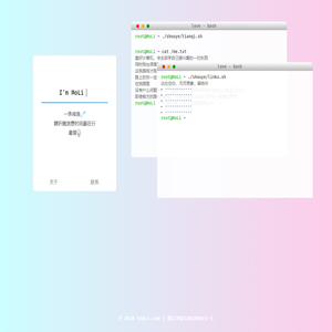 MoLi | 一个热爱工作的咸鱼