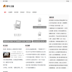 野牛文章网