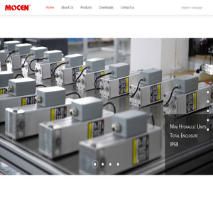 Mocen | Hydraulic Power Units/Power Packs | Mini Hydra. Power Unit | Mini Hydraulic Actuators|  Hydraulic Unit for Bollards | Micro Hydra. System