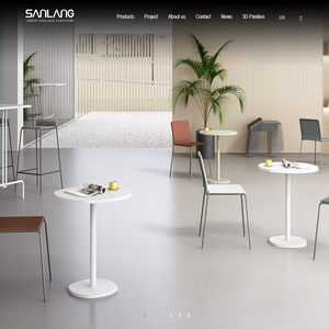 Sanlang Furniture_Plywood shell chair | Solid wood chair
