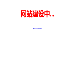 网站开发中...