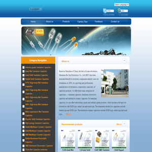 Tantalum capacitor supplier from China----Shenzhen Be-Top Electronic Components CO.,LTD