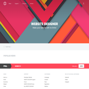 CCTR网页设计 - CCTR Web Designer
