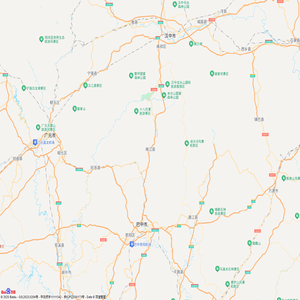 南江全域旅游地图