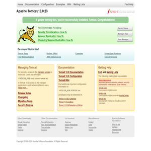 Apache Tomcat/10.0.23