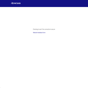 瑞萨电子 (Renesas Electronics Corporation) | Renesas 瑞萨电子