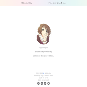 Makise Von’s Blog