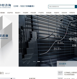 中经咨询-20年的专注-为您提供专业的决策依据和方案-中经纵横