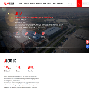 Aluminium Extrusion Press-Aluminum Extrusion line-Jingtai Machinery