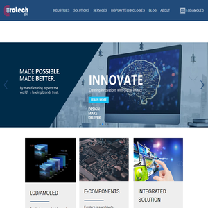 EUROTECH is worlds leading display technology and develop customised display solution