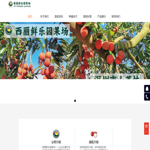 南山荔枝，西丽鲜乐园果场