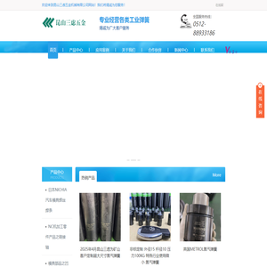 NIZOLGAS氮气弹簧-碟形弹簧价格-模具弹簧型号-模具标准件-昆山三虑五金机械有限公司