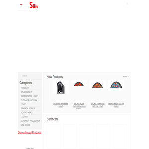 NIGHTSUN PRO LIGHTING EQUIPMENT CO.,LTD. CHINA MANUFACTURER