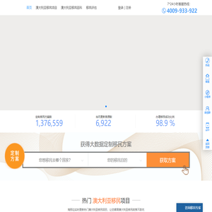 海那边威鲨-互联网澳大利亚移民房产财富综合服务平台领创者