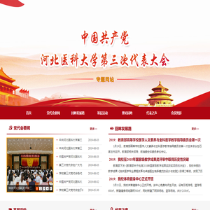 河北医科大学第三次党代会
