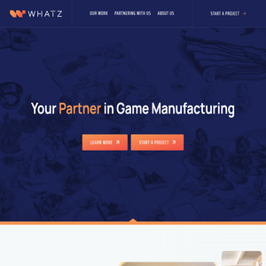 Whatz Games – Your Partner in Game Manufacturing