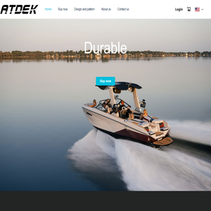 Atdek is a global boat kit supplier with tons of designs available for customization.