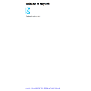 Welcome to zzrtech!