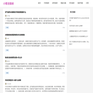 小哥说维修