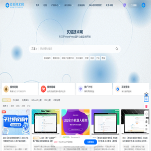 炙焰技术网-专注于WordPress插件功能定制开发